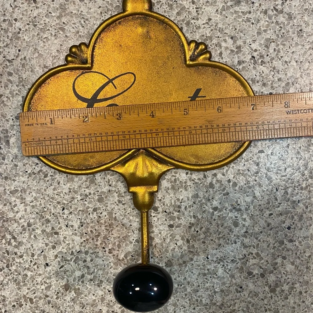 Vintage Rare Metal Coat Hook